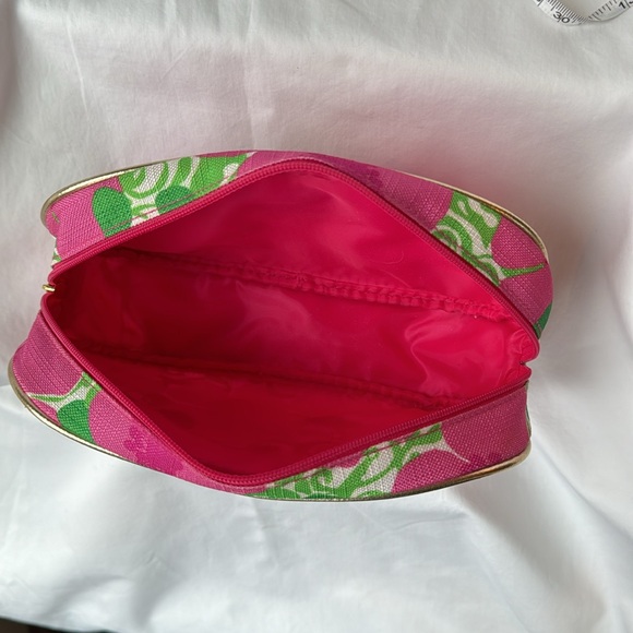 New Lilly Pulitzer for Estee Lauder Cosmetic Bag with Mirror - NWOT - Picture 8 of 13